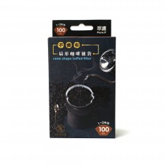 ◎不織布咖啡濾袋-扇形 1-2杯用 100入